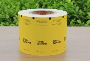 73g 400ml personalizada laminado para imprimir de aluminio papel de aluminio para envolver Alcohol Swabs