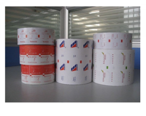 Cuatro capas de aluminio laminado de la hoja de papel, papel de aluminio en rollo