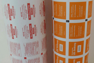 Laminado impreso colorido del papel de aluminio de papel en rollo