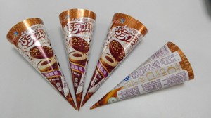 Papel de aluminio laminado para envolver helados