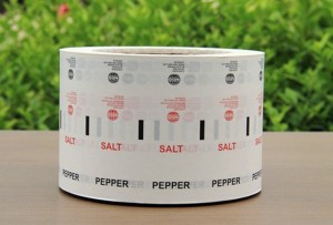 precio de fábrica modificados para requisitos particulares papel revestido del pe colorido para envolver azúcar instantánea